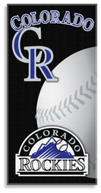 MLB Colorado Rockies 30-Inch x 60-Inch Beach Towel
