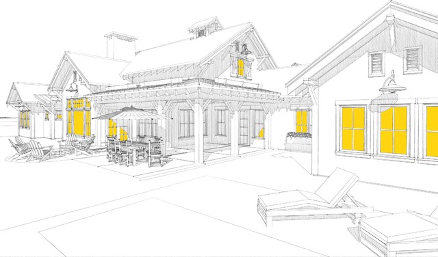 Projects in Process rustic-rendering