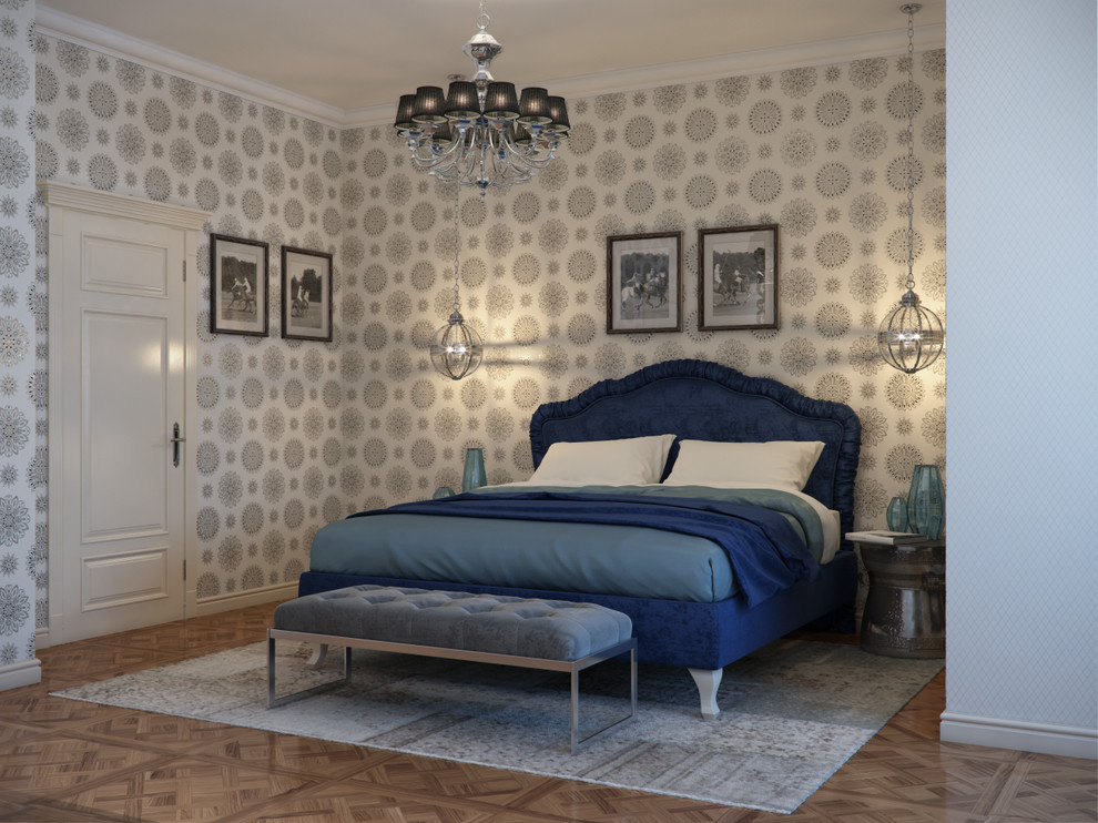 Квартира на Тверской, гостевая спальня, вариант