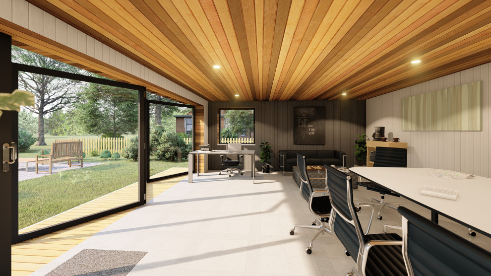 Design ideas for a shed and granny flat in Surrey.