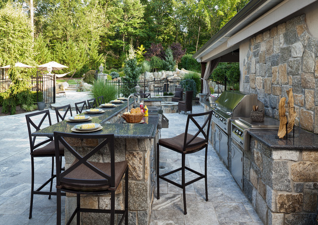 Top Outdoor Kitchen Countertop Materials, Best Stones For Outdoor Patio