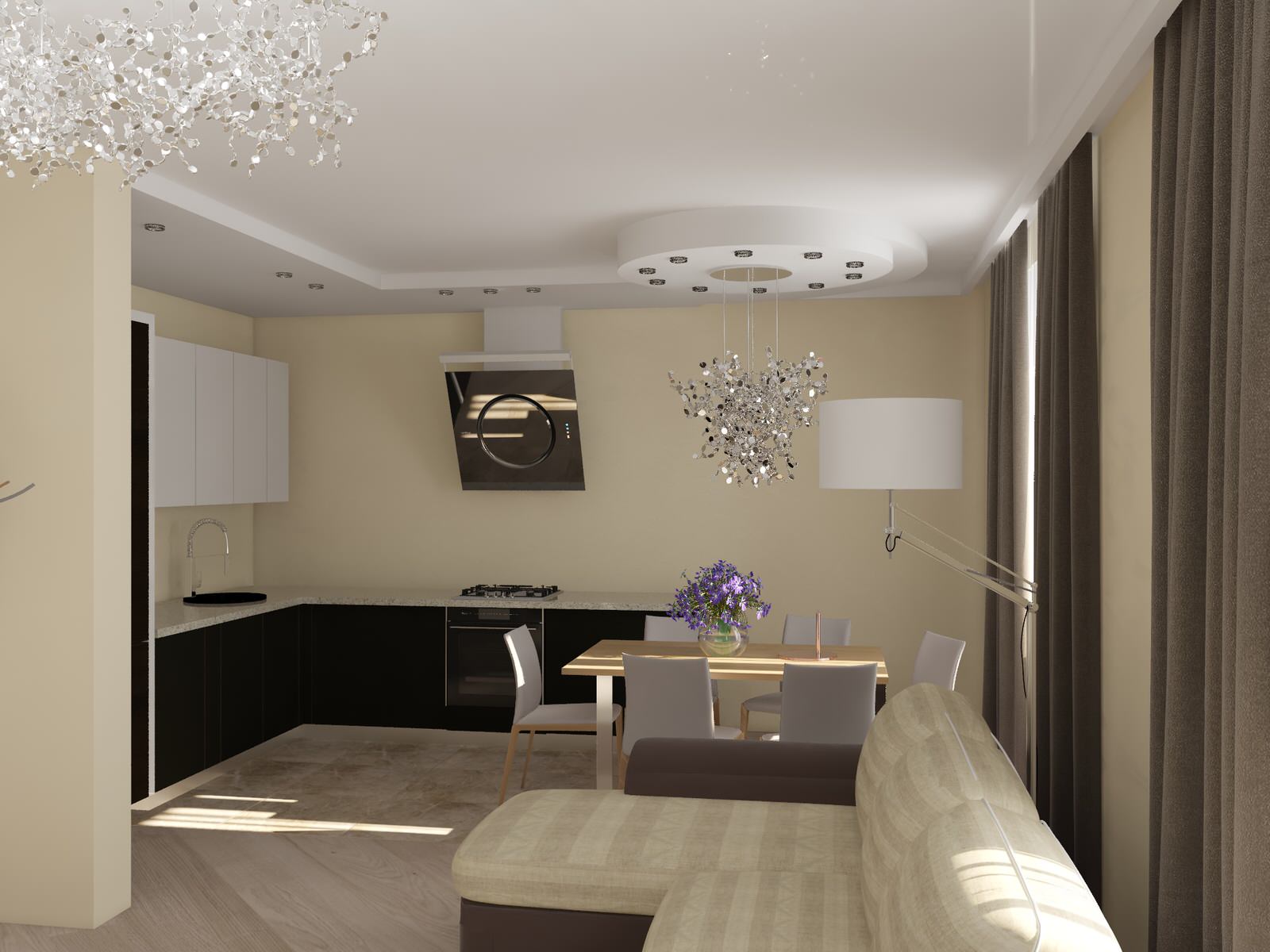 частный интерьер квартира г. Екатеринбург