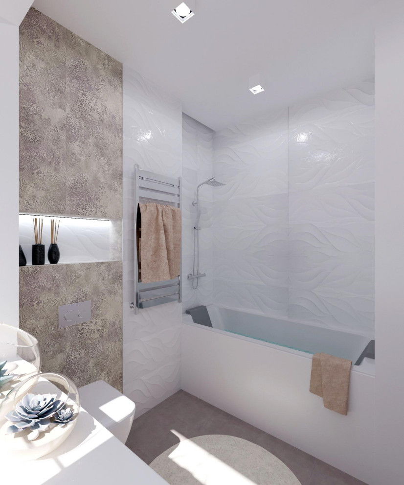 Дом 140кв.м. для взрослой пары в современном стиле с элеменами хай-тек