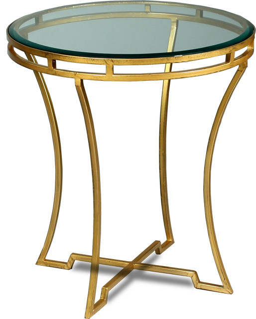 Round Side Table Contemporary Side Tables And End Tables by