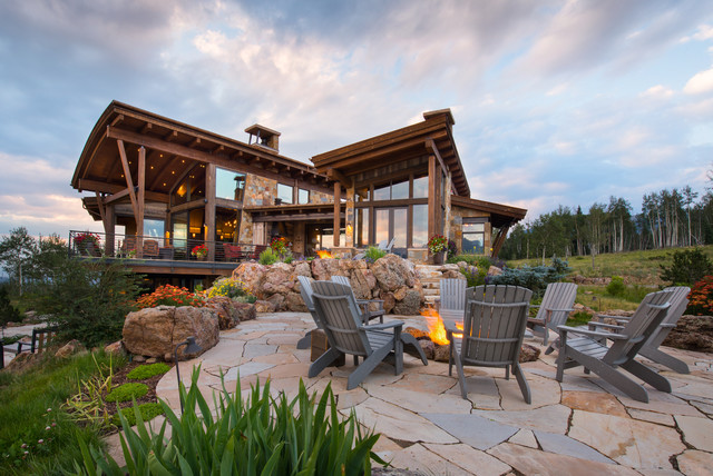 Summit County Ranch american-craftsman-haeuser