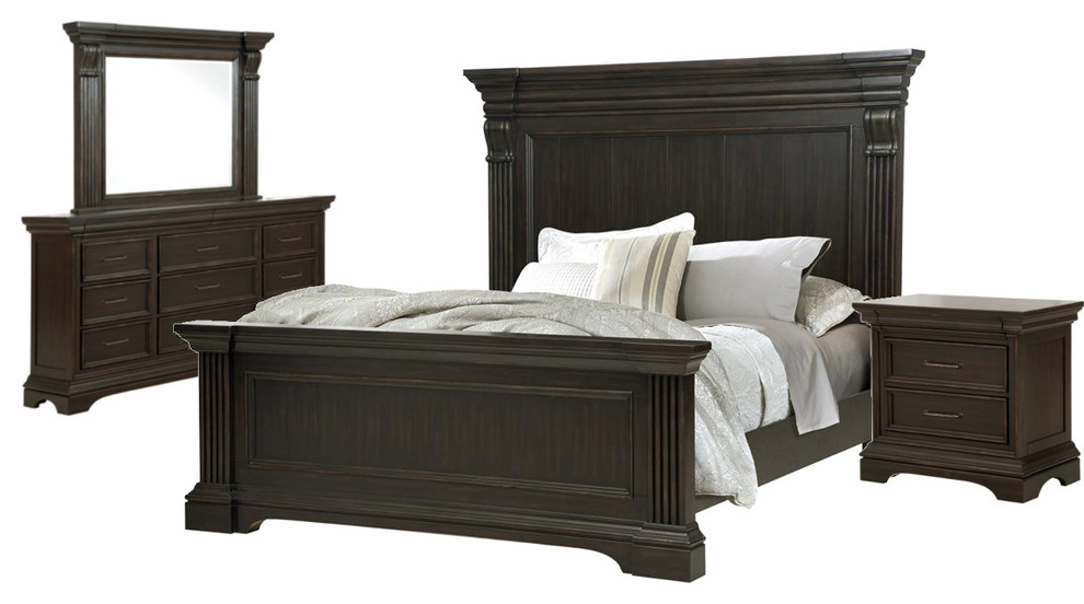 Pulaski Furniture Caldwell Panel Bedroom Set Queen