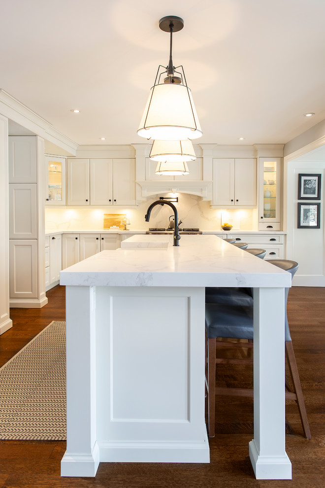 Kitchen - transitional kitchen idea in Toronto