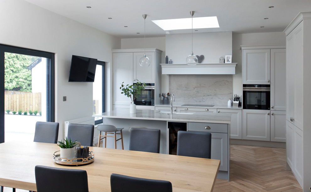 This is an example of a traditional kitchen in Belfast.