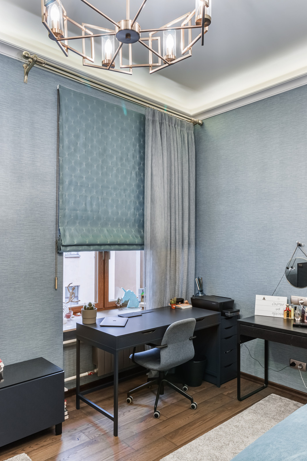 Текстильное оформления квартиры большой семьи