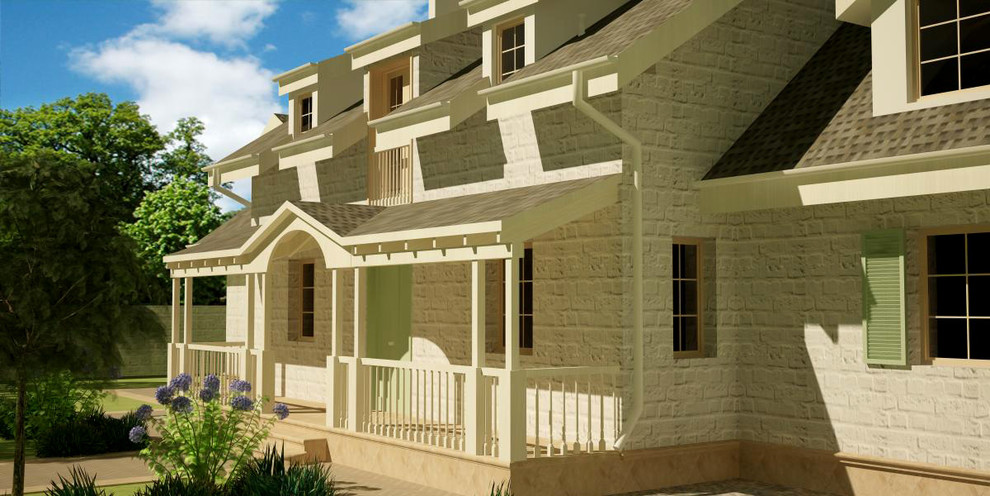 Коттедж в стиле прованс