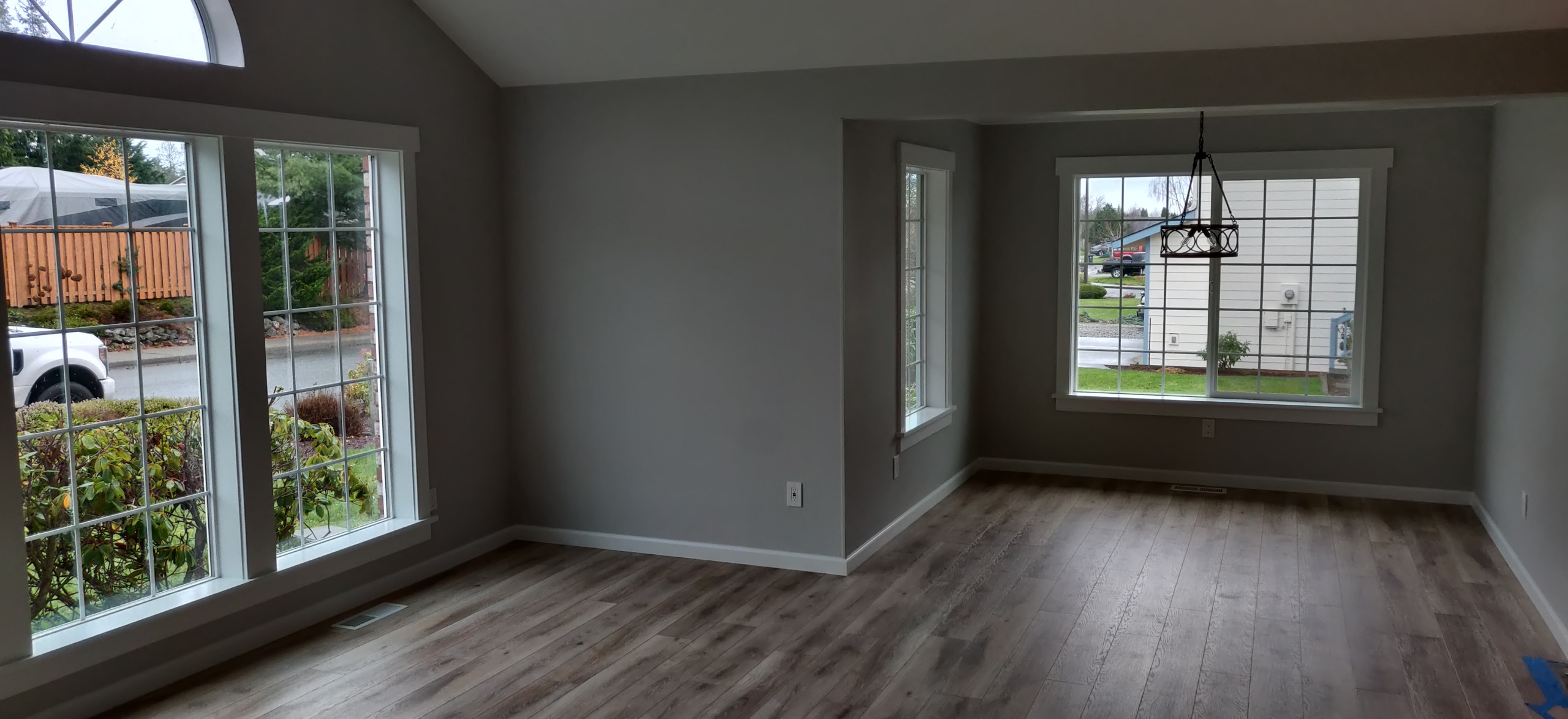 Dining room and family room