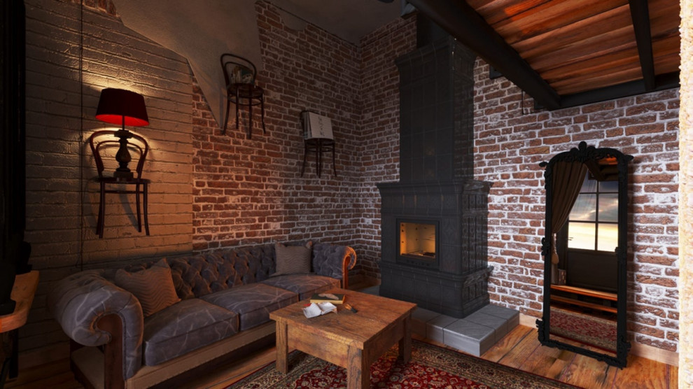 Проект квартиры в стиле Лофт на Буханцева