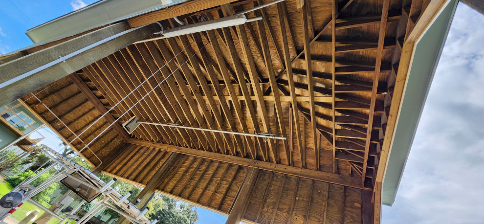 Custom New Home with Boat House