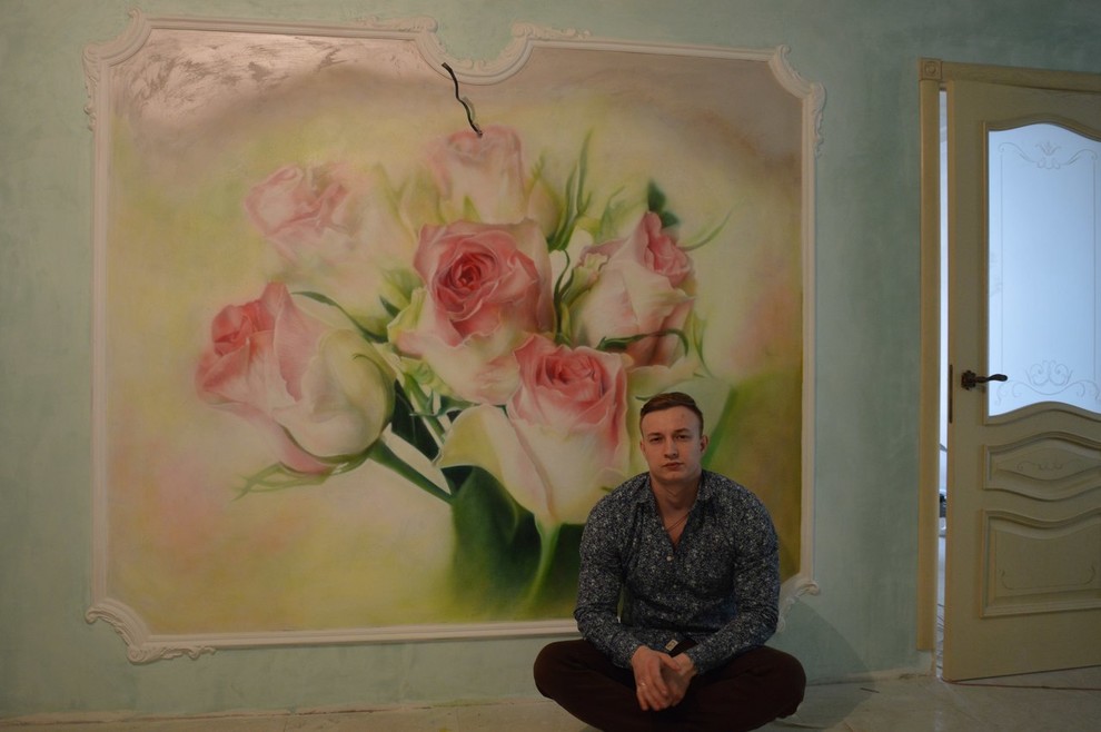 Нежные розы