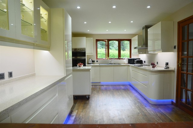 Electrician Lighting eclectic-kitchen