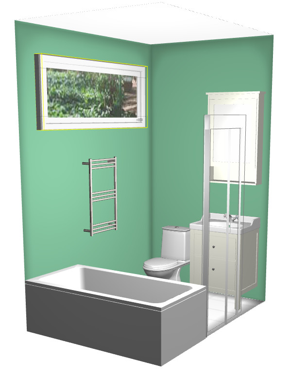 Bathroom Window Placement/Size/Type