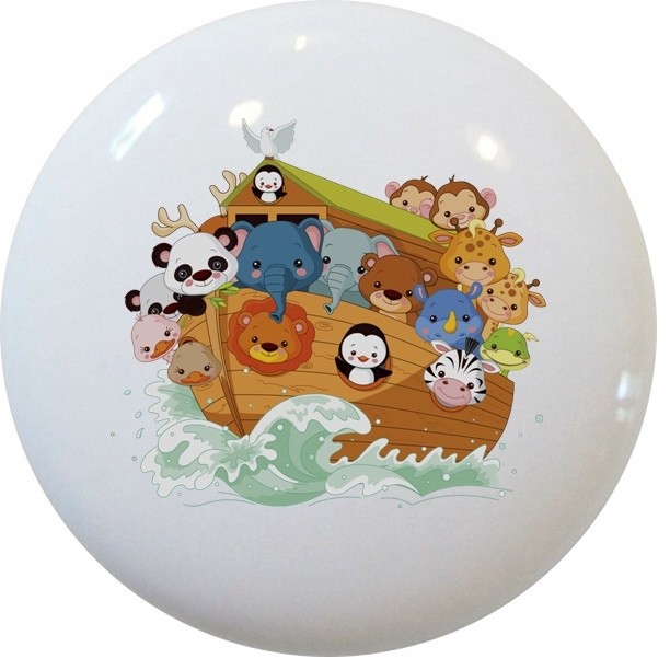 Noahs Ark Ceramic Cabinet Drawer Knob Cabinet And Drawer Knobs