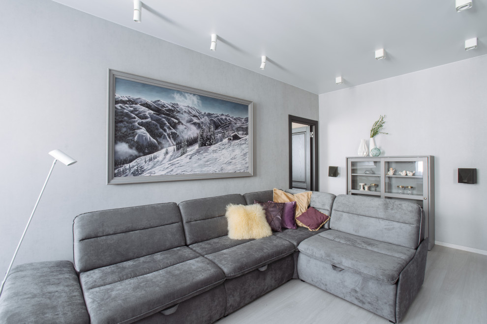 Квартира в серых тонах ЖК Александровский