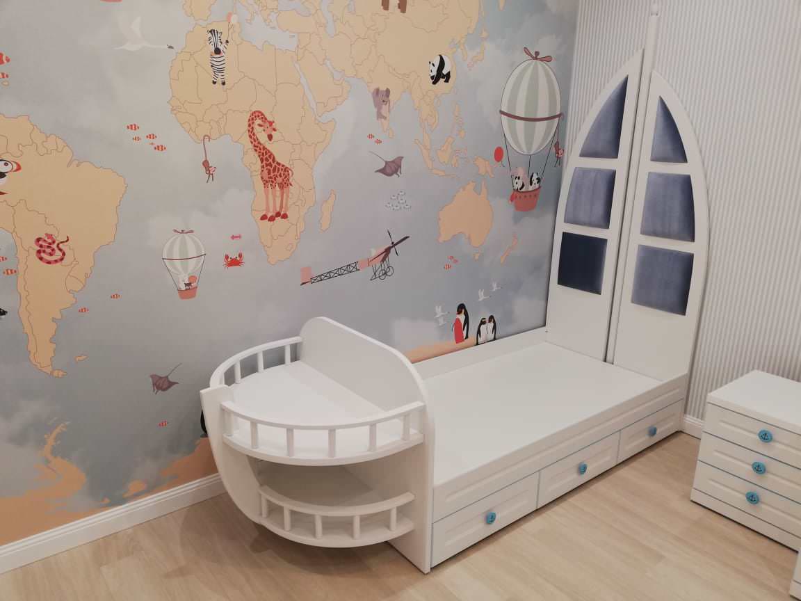 Мебель под ключ №1 в 2-этажный коттедж