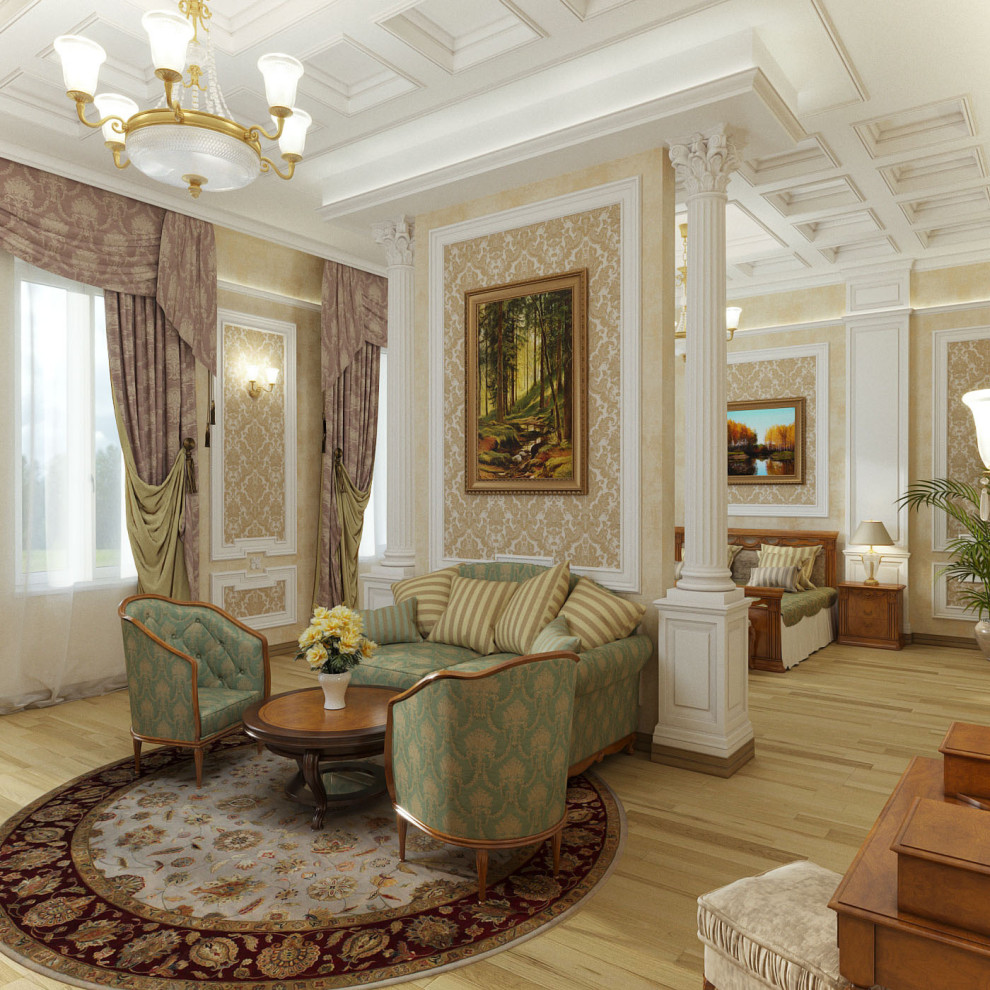 Портфолио. Интерьер классический и артдеко.