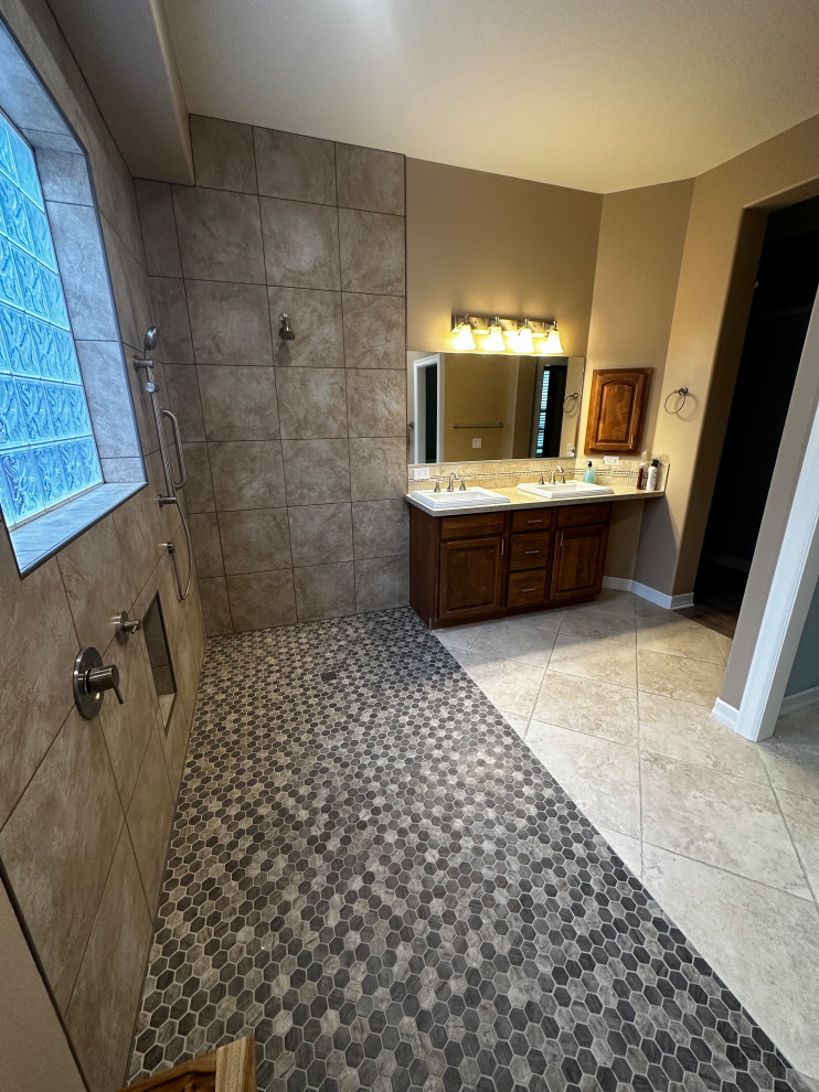 ADA Bathroom/Garage Retrofit and New Flooring