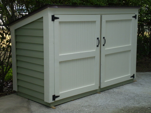 Small Outdoor Storage Sheds - Traditional - Shed - Tampa ...