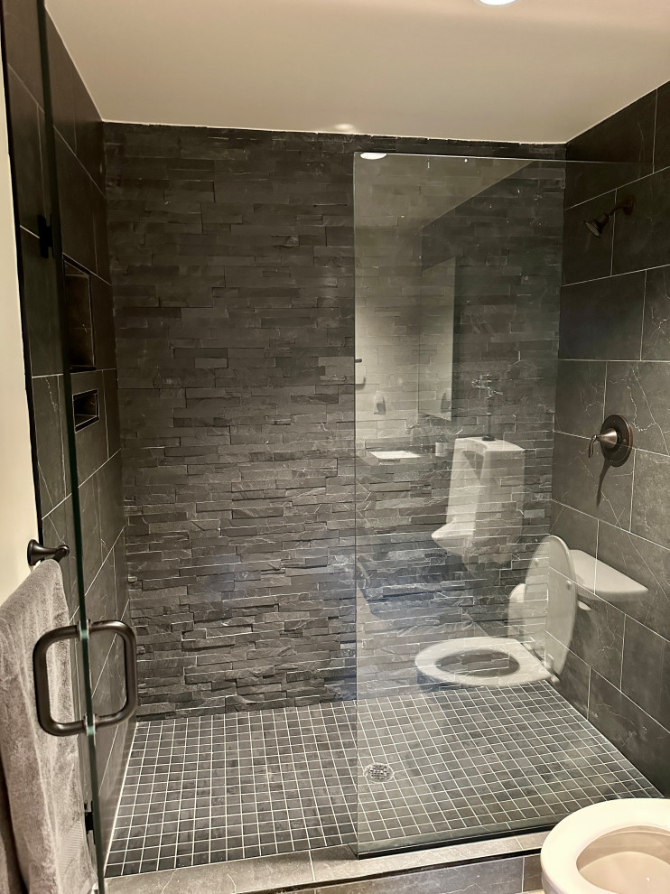 Bathroom - rustic bathroom idea in Other