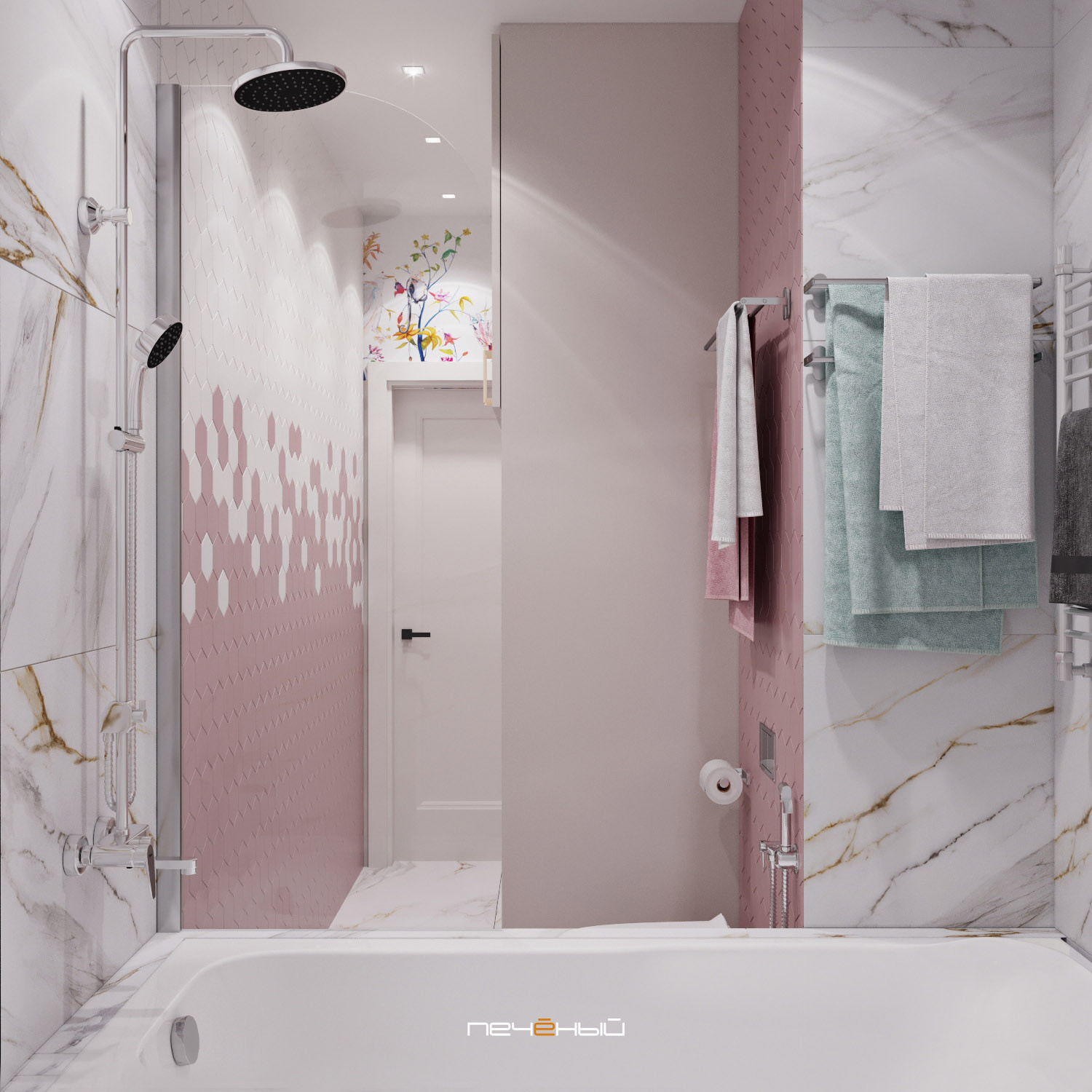 Просторная евротрёшка площадью 86 квадратных метров