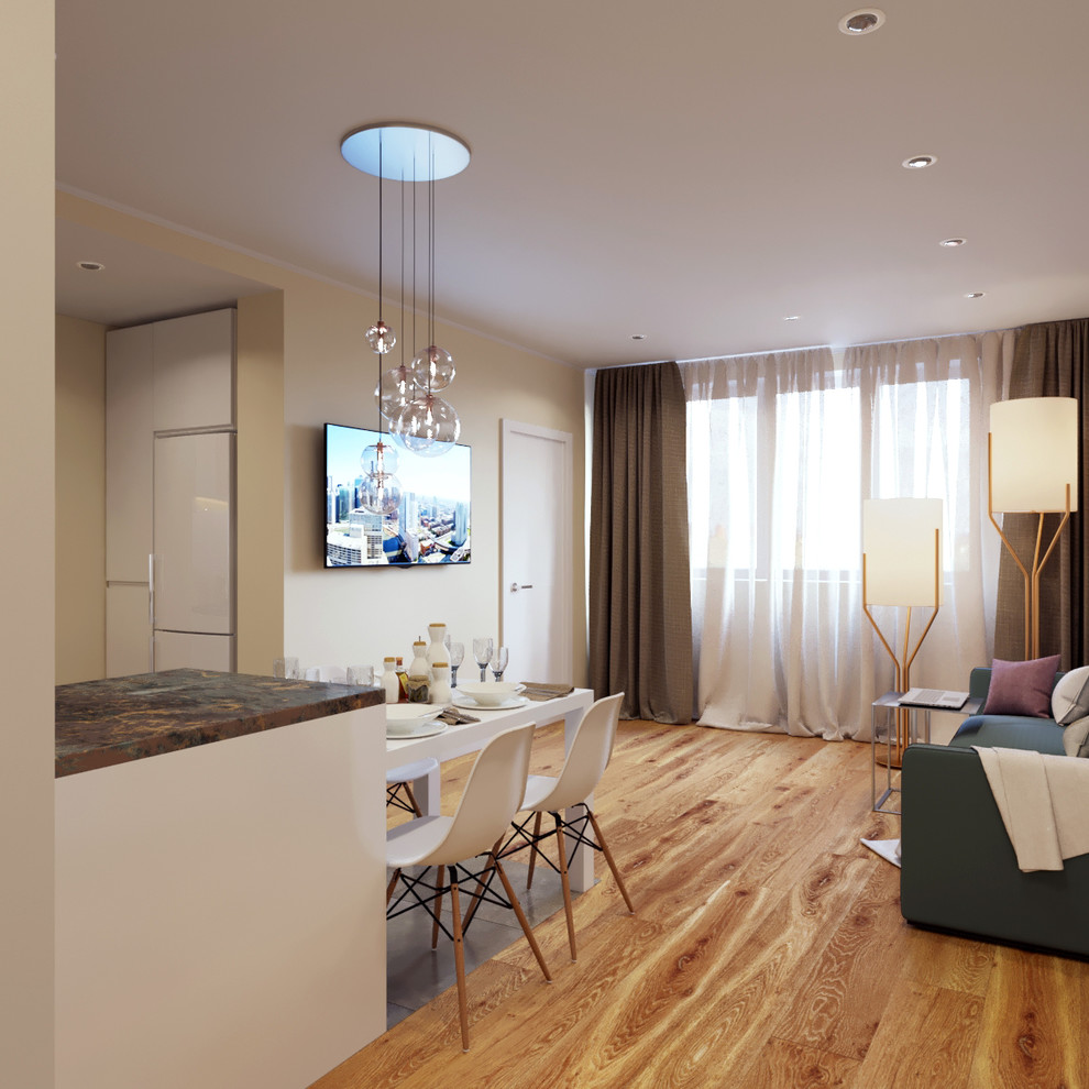 Дизайн квартиры молодой девушки в Казани