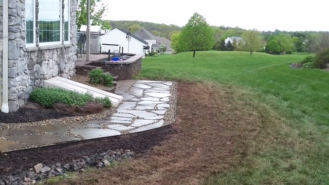 Stepping Stone Walkway