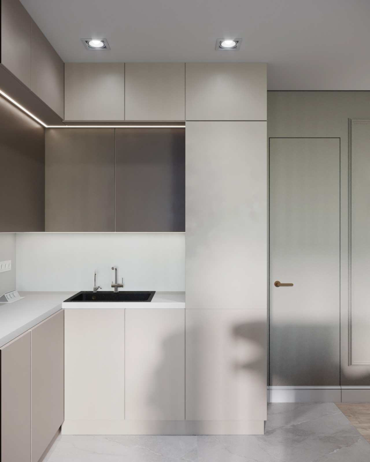 Квартира 50 кв.м. в стиле Неоклассика