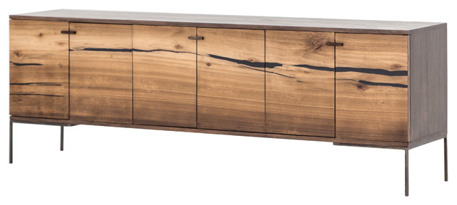 Wesson Cuzco Media Console Rustic Entertainment Centers And Tv