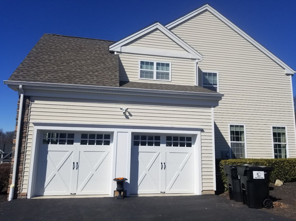 Photo of a medium sized traditional double garage in Other.