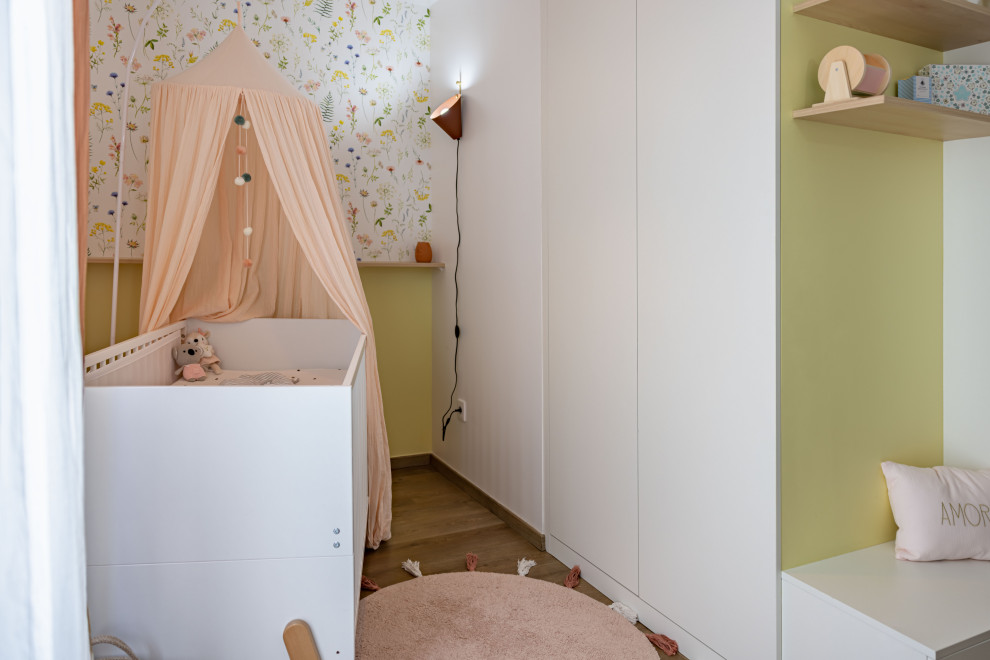 Inspiration for a modern nursery remodel in Other