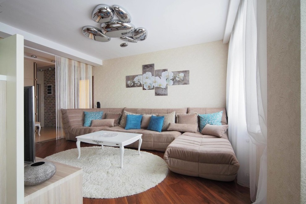 Интерьер квартиры в стиле Contemporary