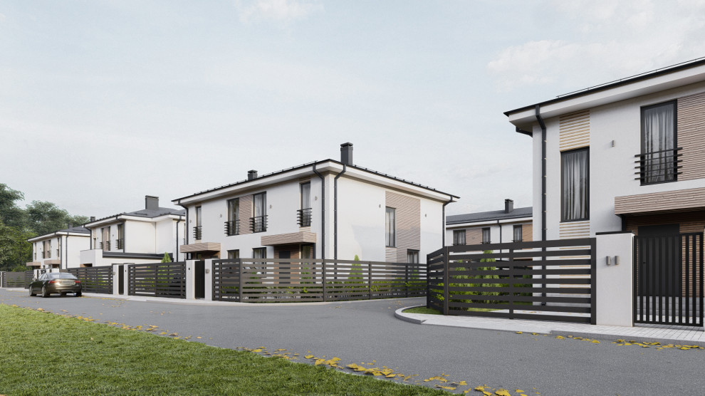 Визуализация таунхаусов в Тюмени