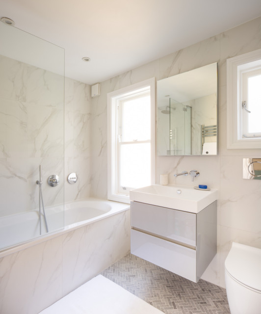 Stanbridge Road, Putney, London Contemporary Bathroom London by