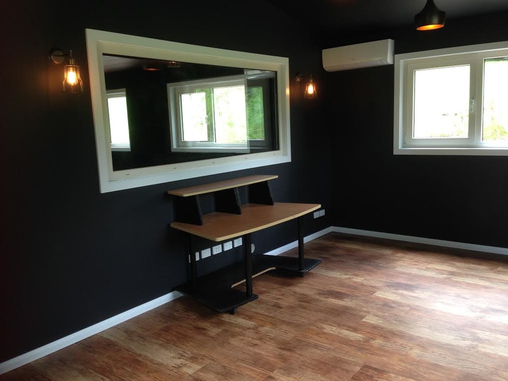 Converting a three car garage into a state of the art sound studio