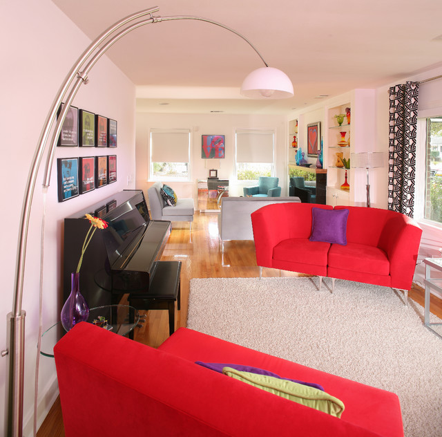 Parkwood Estates eclectic-living-room