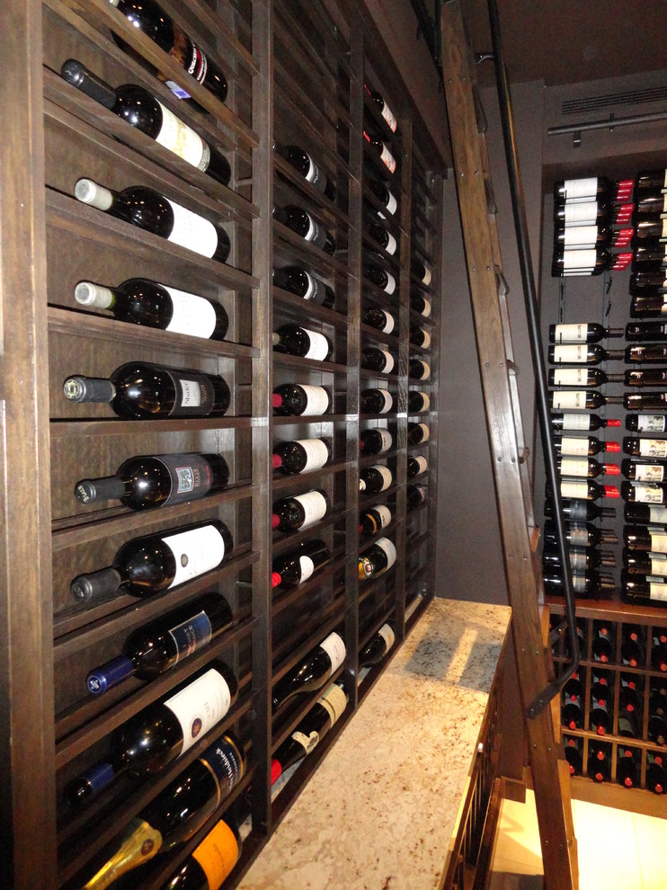 This is an example of an industrial wine cellar in San Diego.
