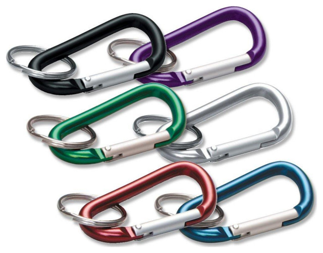 Lucky Line CClip Key Ring, Colors Vary, 1 Per Pack (46001