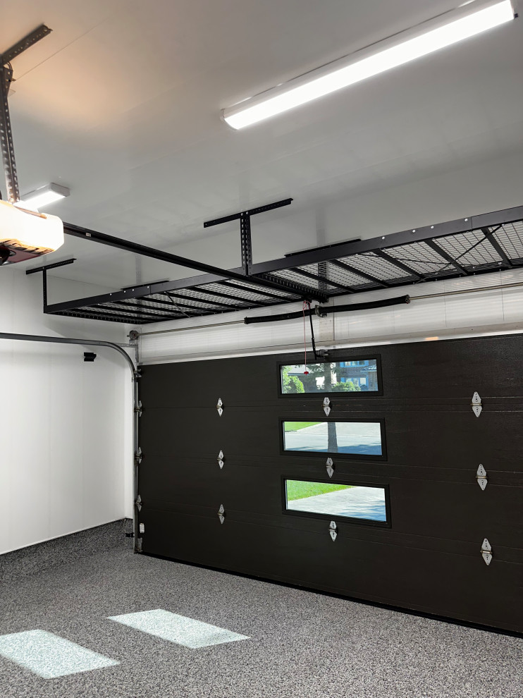 Martinet Ave - Garage Interior - Trusscore & Epoxy