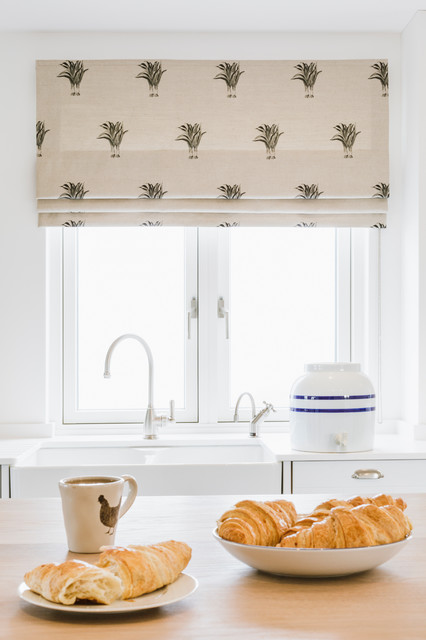 Contemporary coastal home beach-style-kitchen