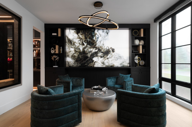 Private Residence modern-wohnbereich