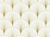 Esta Home Lempicka White Art Deco Motif Wallpaper