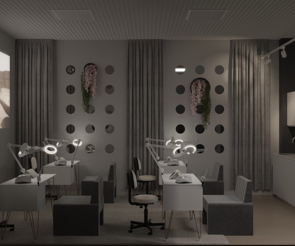 Дизайн интерьера салона красоты