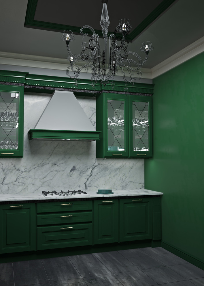 Интерьер кухни в классическом стиле