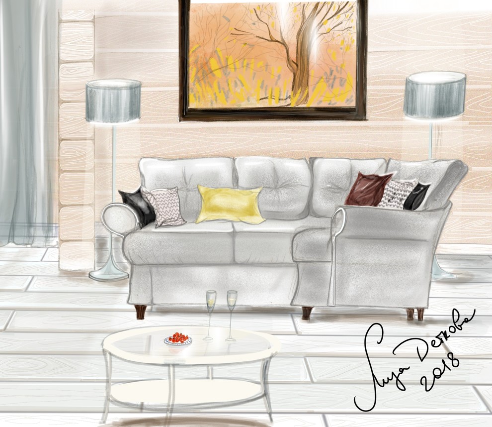 Загородный дом из бруса