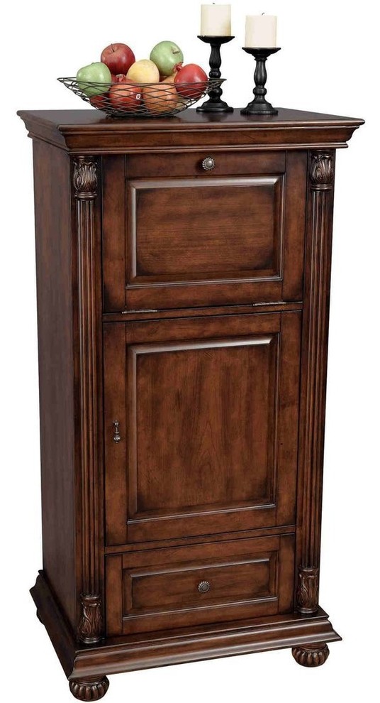 Howard Miller Cognac Wine and Bar Console Traditional Wine And Bar