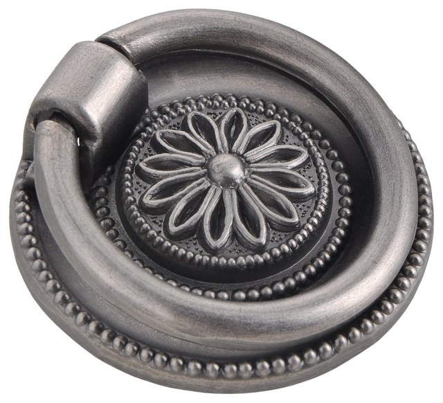 Utopia Alley Medici Pewter Ring Cabinet Pull 1 5 8 In Diameter